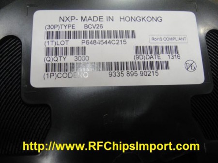 BCV26 NXP Trans Darlington PNP 30V 1.2A 3-Pin SOT-23 T/R 